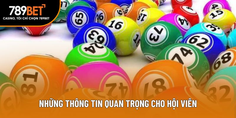 Những thông tin quan trọng cho hội viên